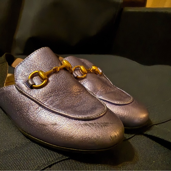 GUCCI
Kids' Princetown Loafer Mule In Light Purple - Picture 2 of 4